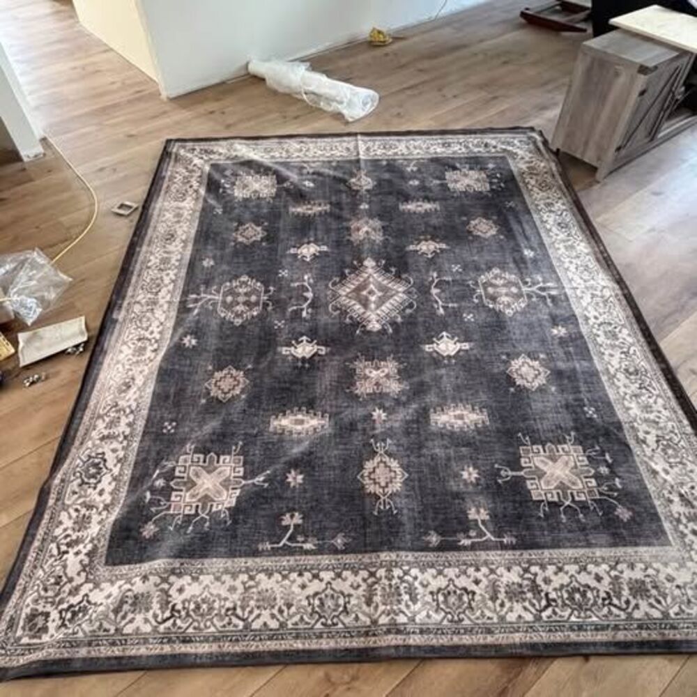 Ruggable Verena Dark Wood Flatwoven Rug 8x10